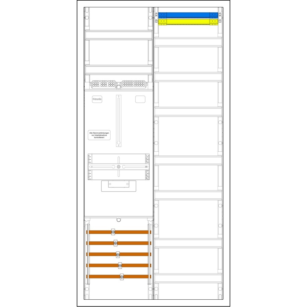 f-tronic Komplettschrank 7190001 Typ 3HZ721V