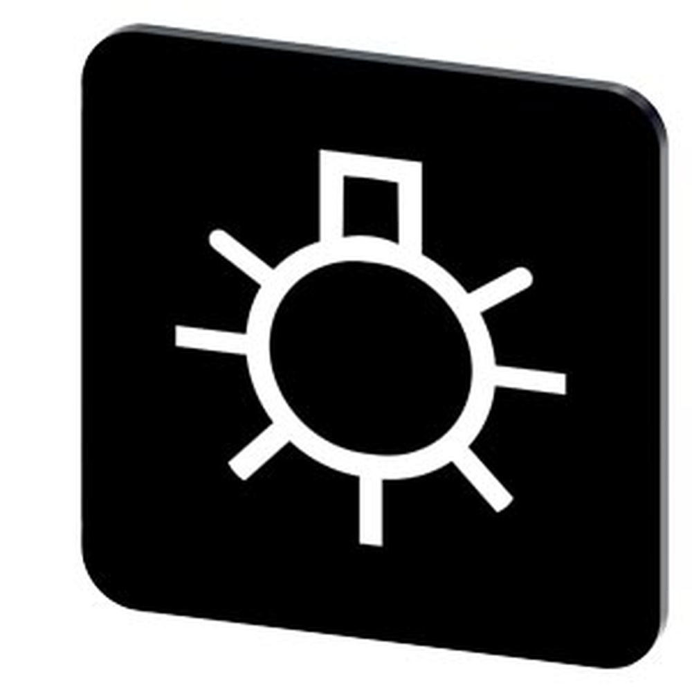 Siemens Bezeichnungsschild 3SU1900-0AF16-0RX0