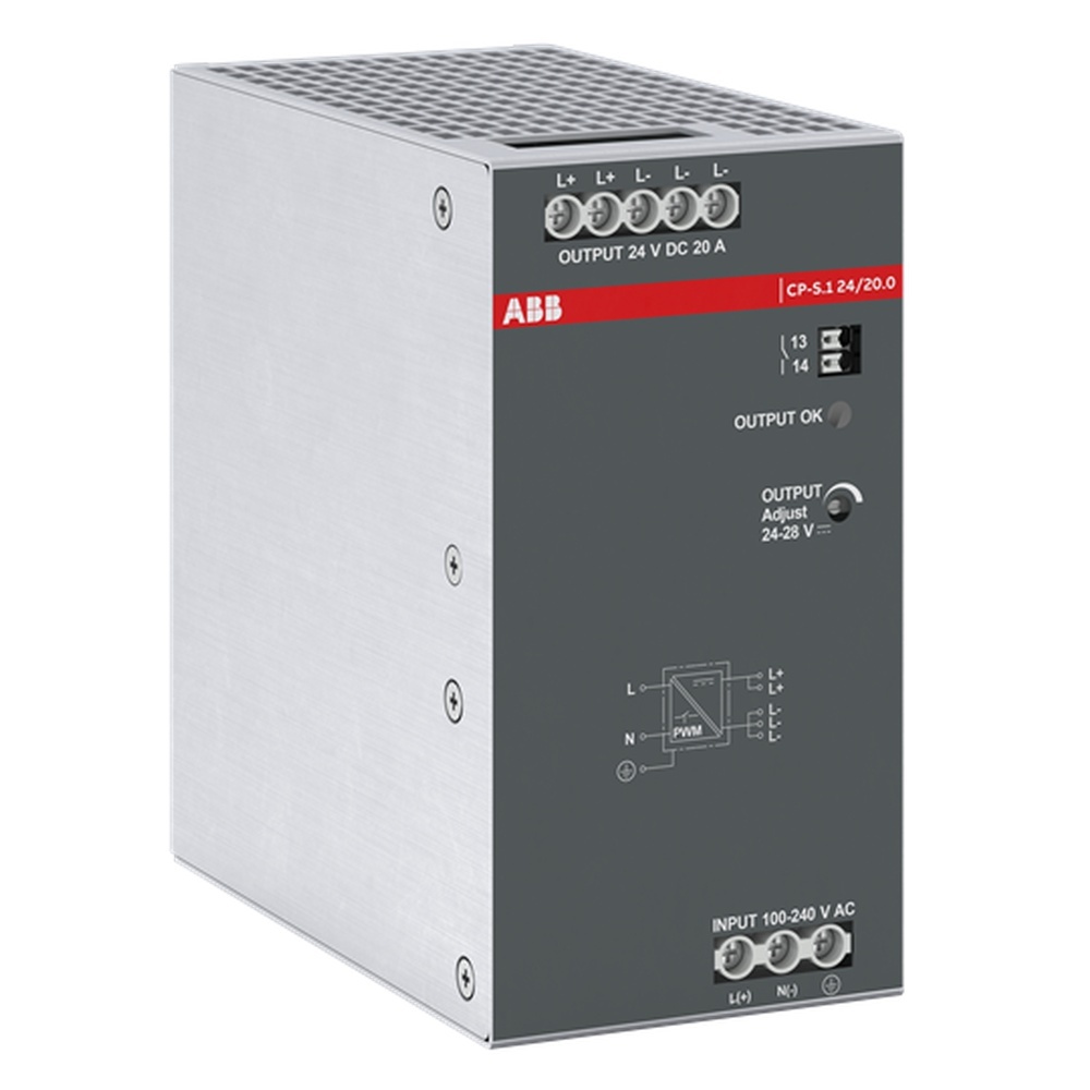 ABB Gleichstromversorgung 1SVR320761R1000 Typ CP-S.1 24/20.0