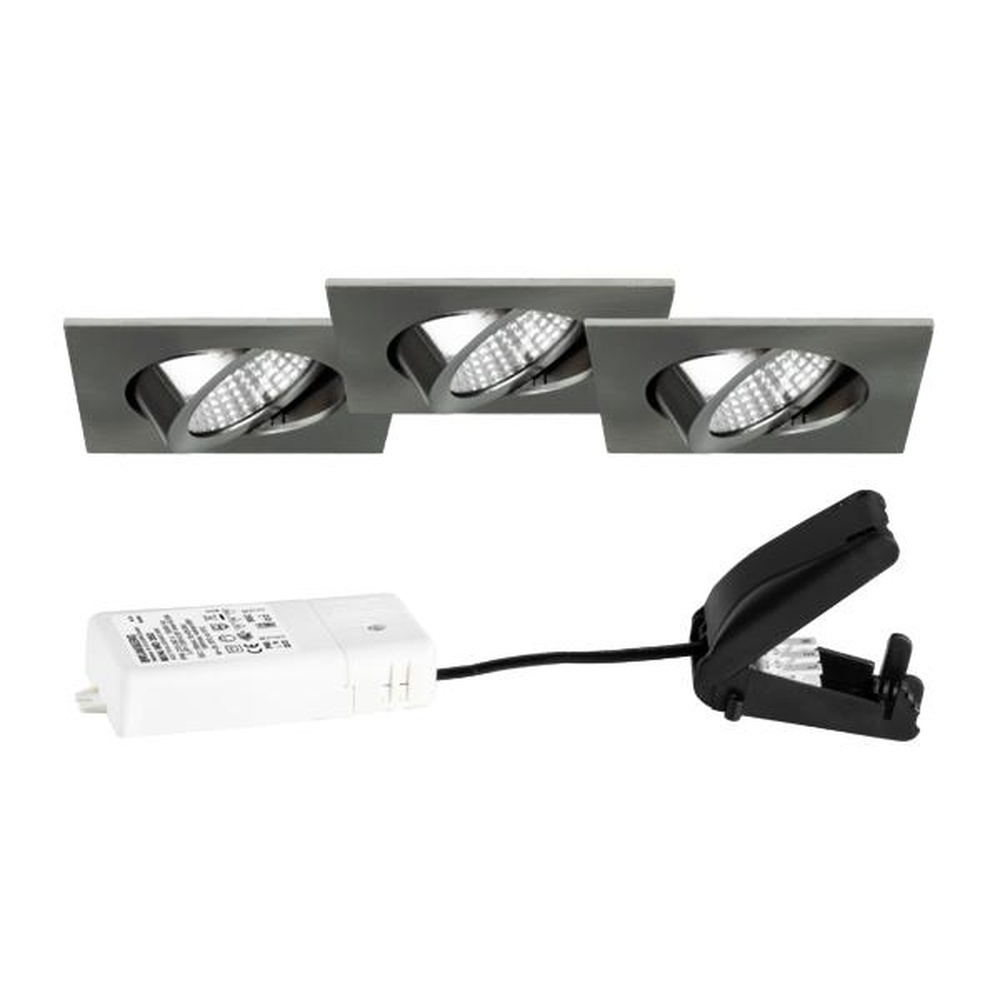 Brumberg LED Einbaustrahler Set 39465153S3