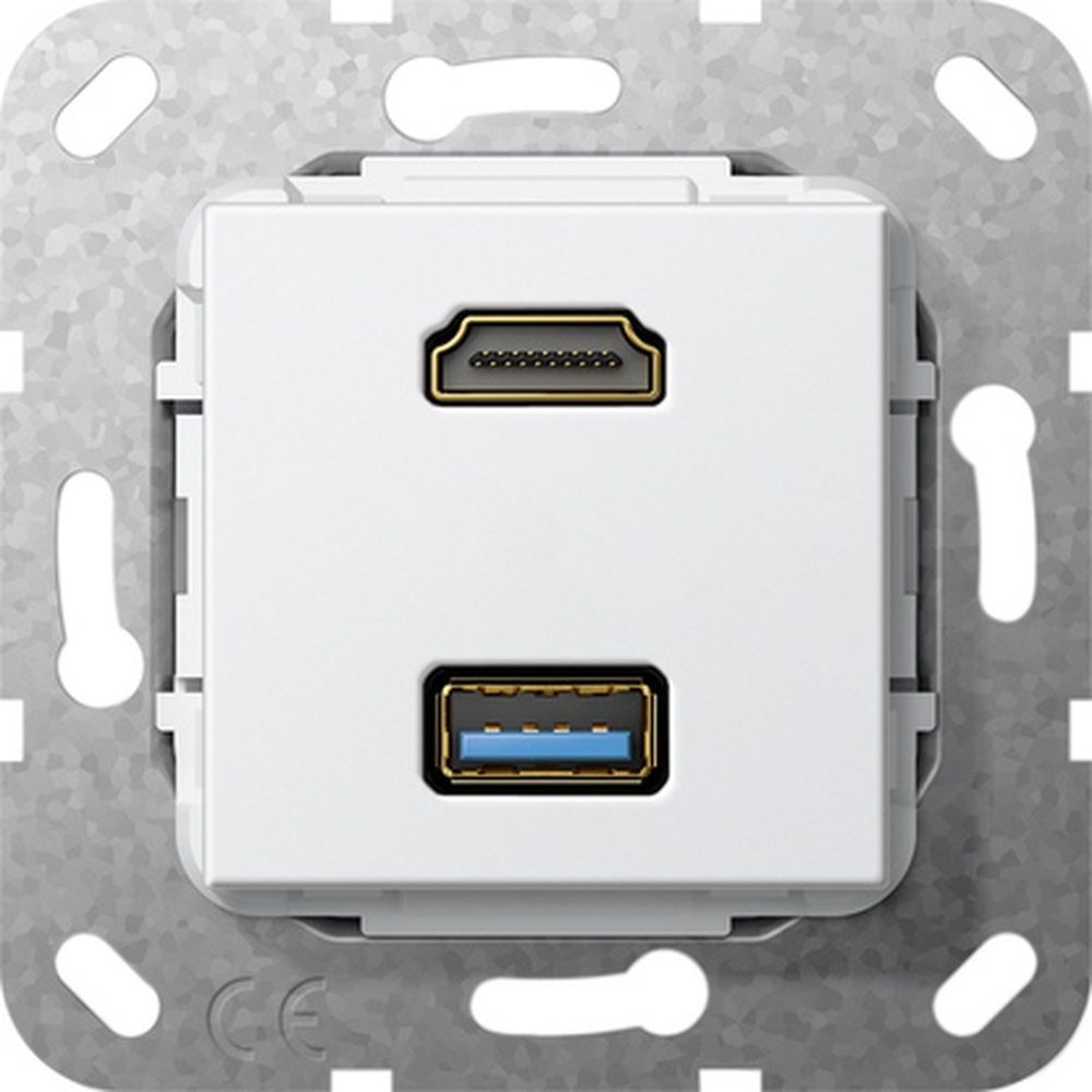 Gira Einsatz HDMI USB 567803
