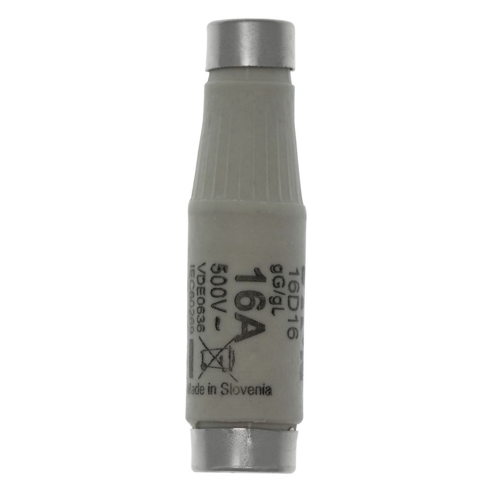 Eaton Sicherungseinsatz 16D16 Typ FUSE D1 16A 500 VAC T GL/GG E16
