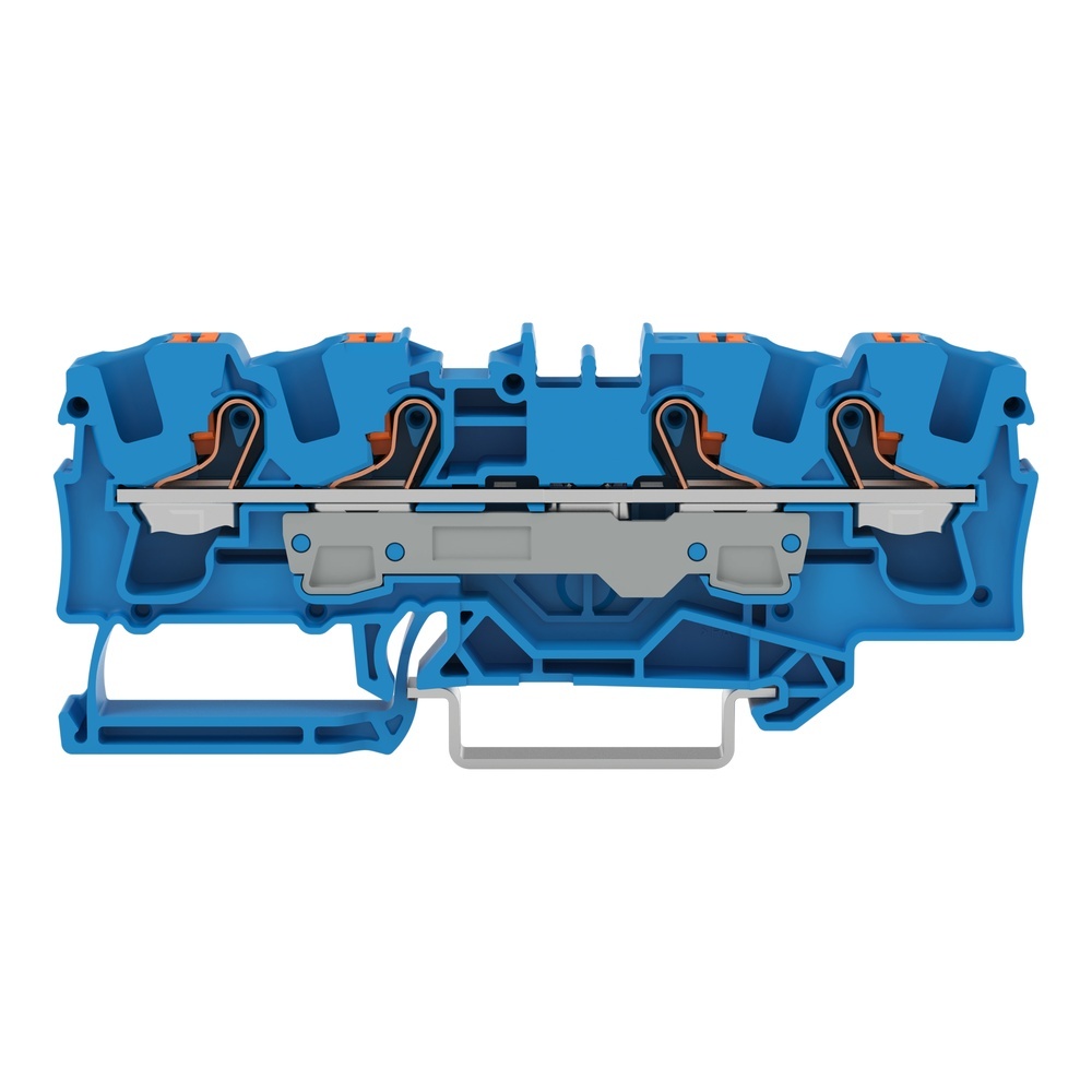 Wago 4 Leiter Durchgangsklemme 2206-1404