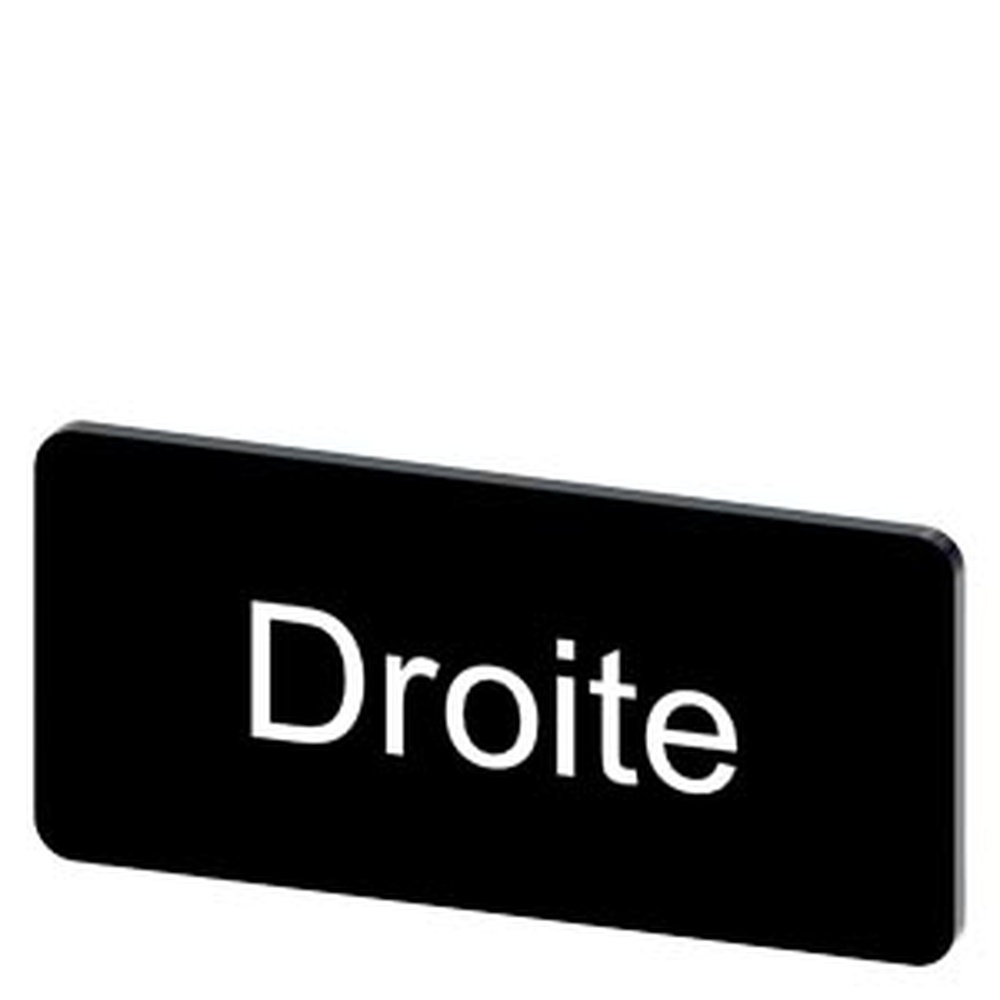 Siemens Bezeichnungsschild 3SU1900-0AC16-0GG0