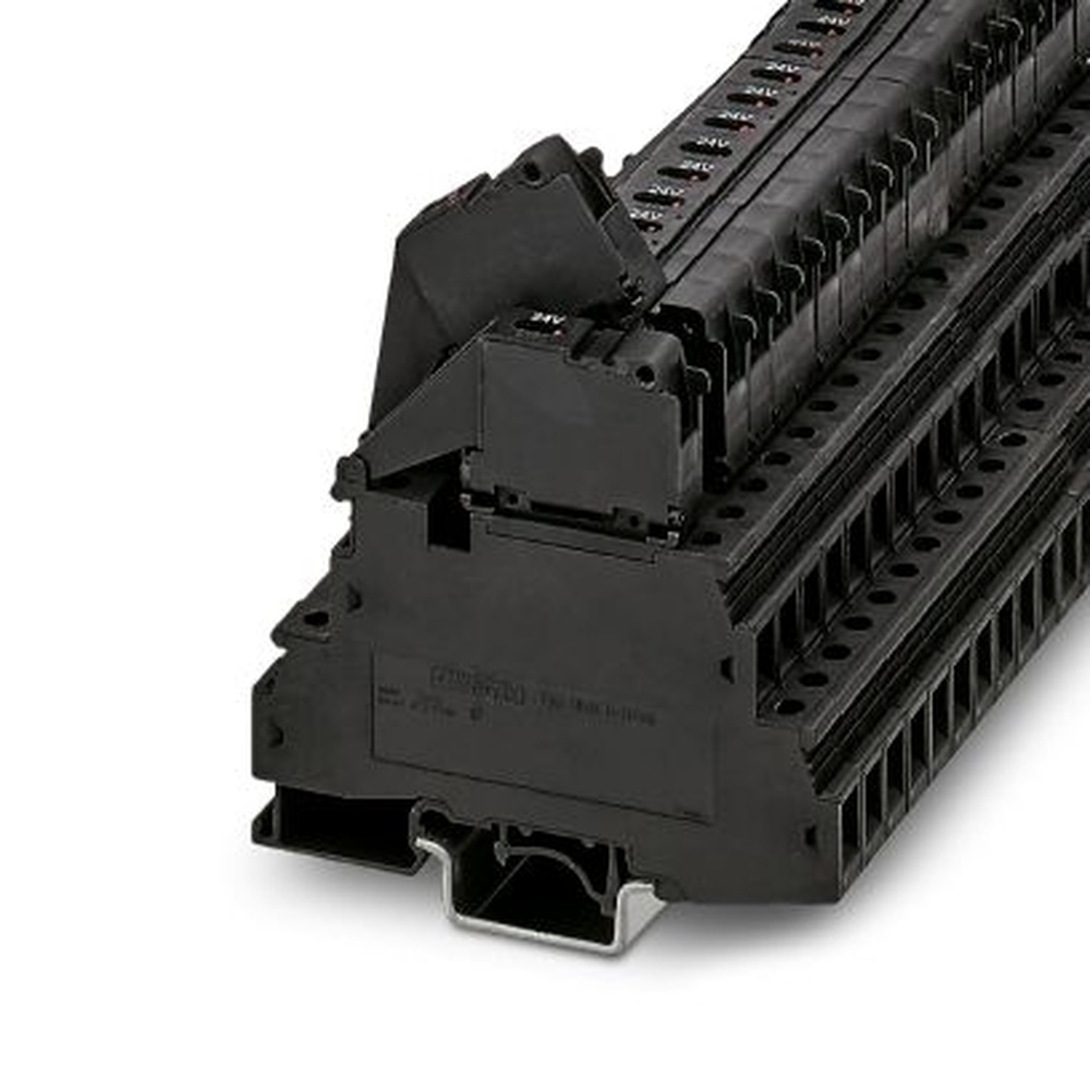 Phoenix Contact Sicherungsreihenklemme 3026654 Typ UKK 5-HESILED 24 (5X20)