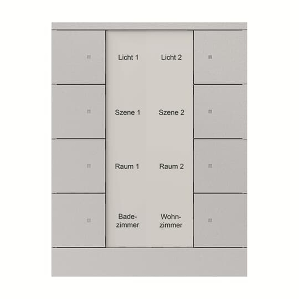 Busch-Jaeger Bedienelement 8fach SB/U8.0.11-83 Nr. 2CKA006330A0071