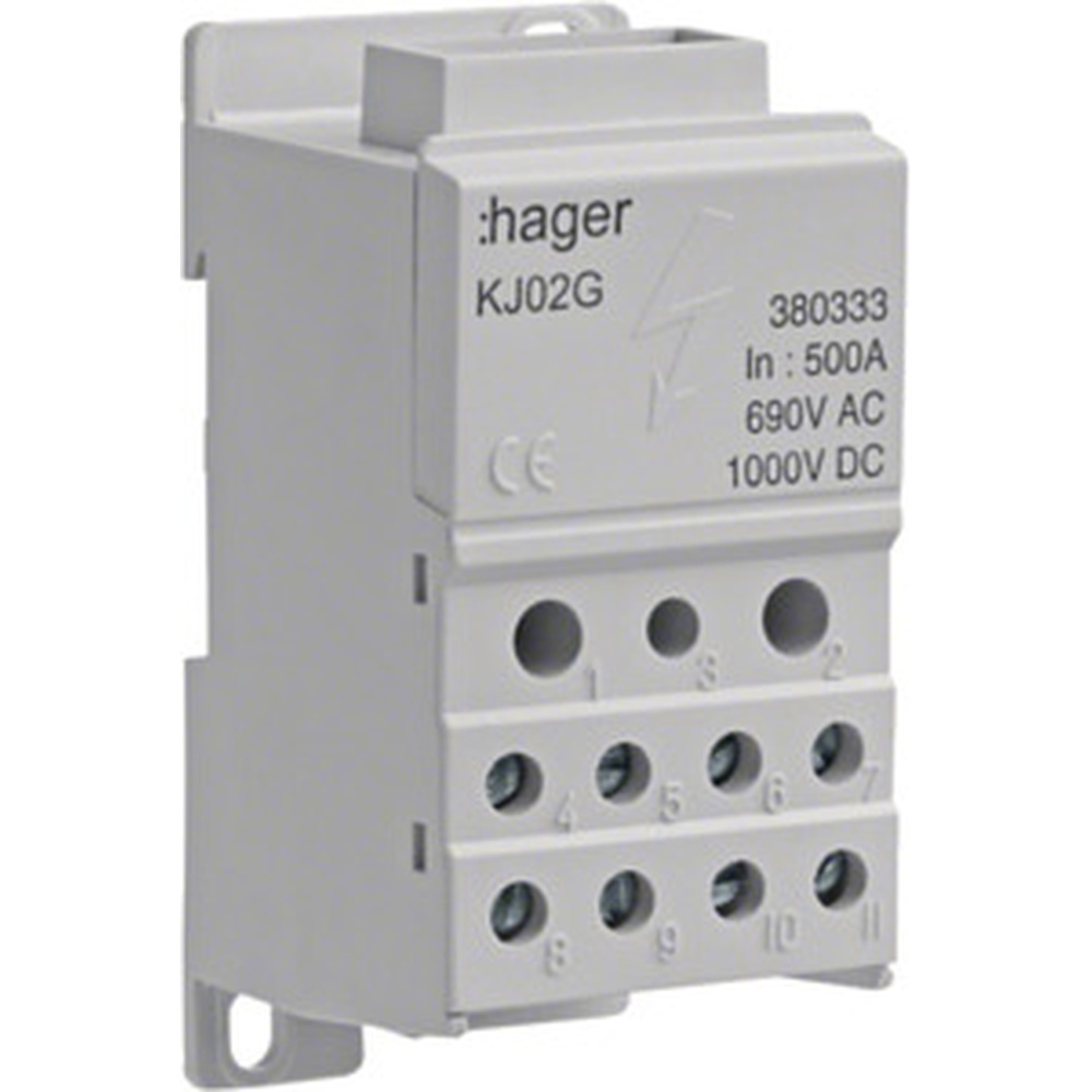 Hager Verteilerblock KJ02G