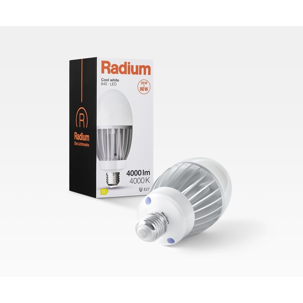 Radium LED Lampe 44020213 Typ RL-HRL80 840/E27 EM