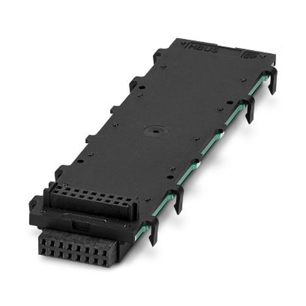 Phoenix Contact Tragschienen Busverbinder 2896306 Typ HBUS 107,6-16P-1S BK