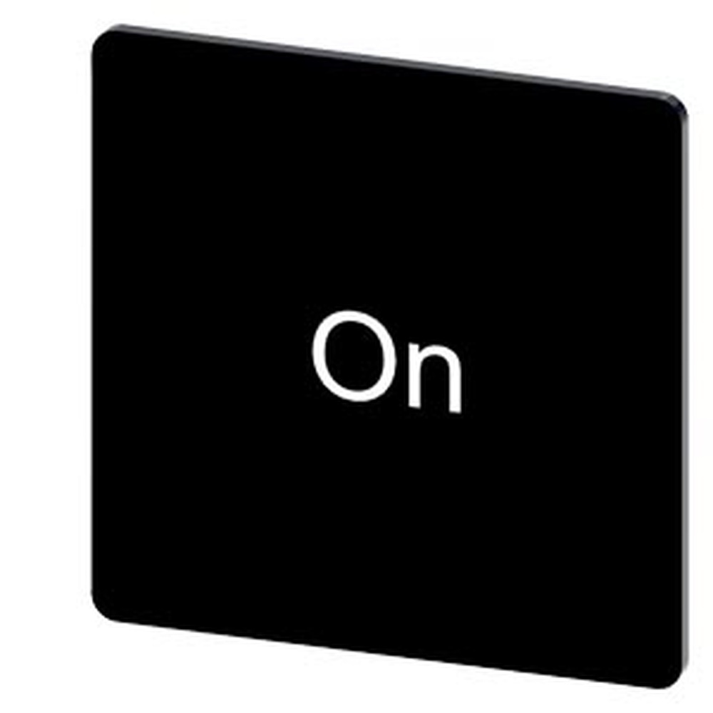 Siemens Bezeichnungsschild 3SU1900-0AE16-0DJ0