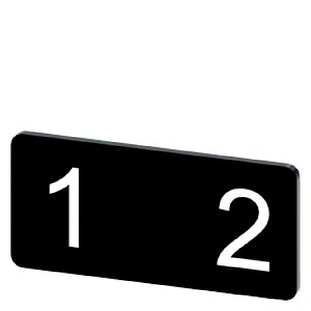 Siemens Bezeichnungsschild 3SU1900-0AC16-0QJ0