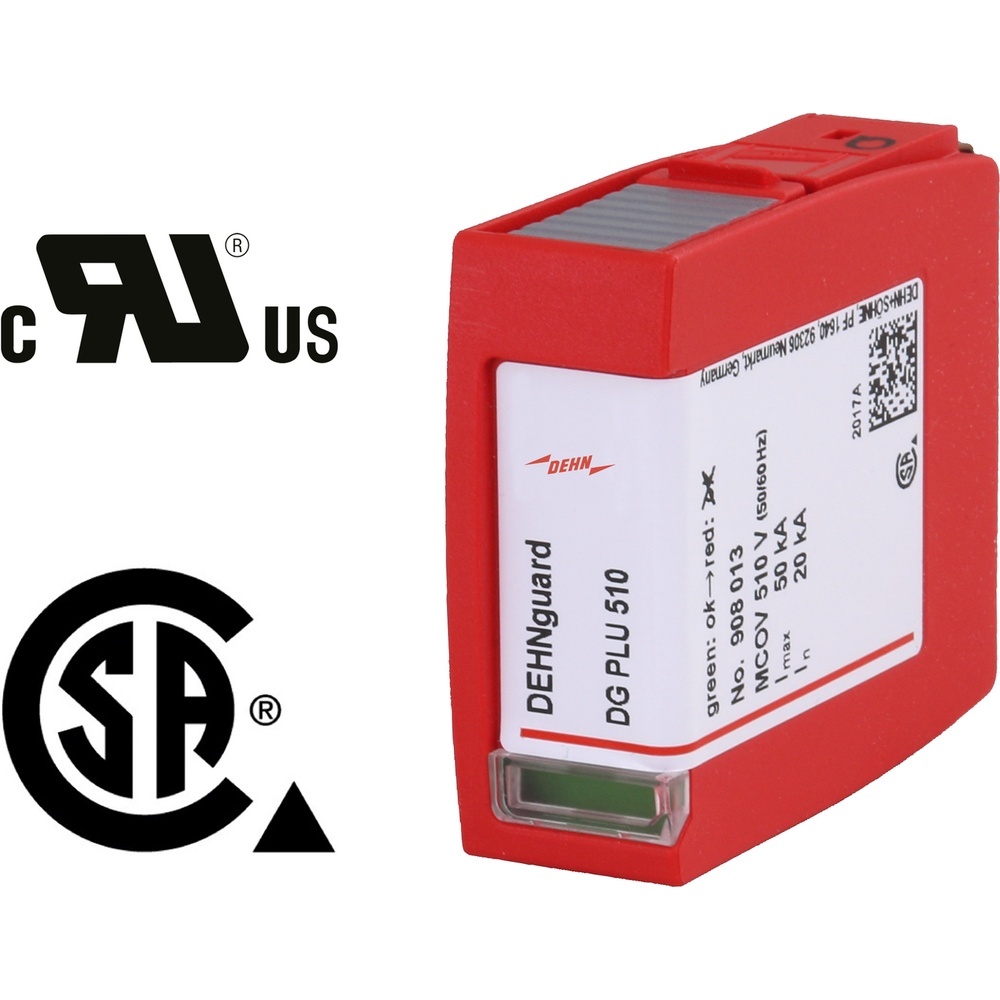 Dehn + Söhne Überspannungsableiter 908013 Typ DG PLU 510