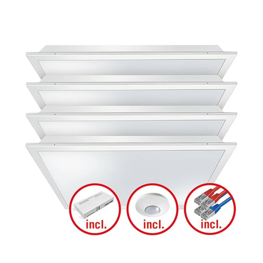 ESYLUX Lichtsystem EQ10132476 Typ QUADRO-SET CELINE-2 HCL 625 DDP OP 8TW IR ELC