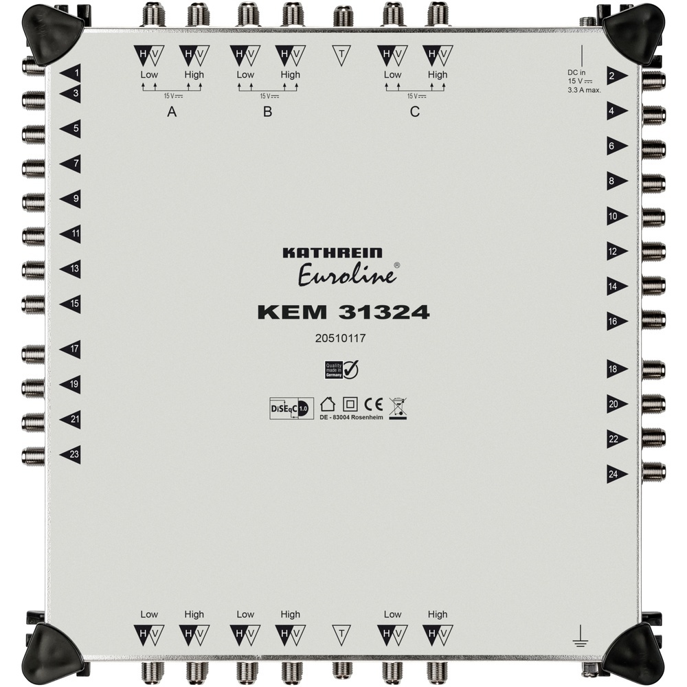 Kathrein Multischalter 20510117 Typ KEM31324