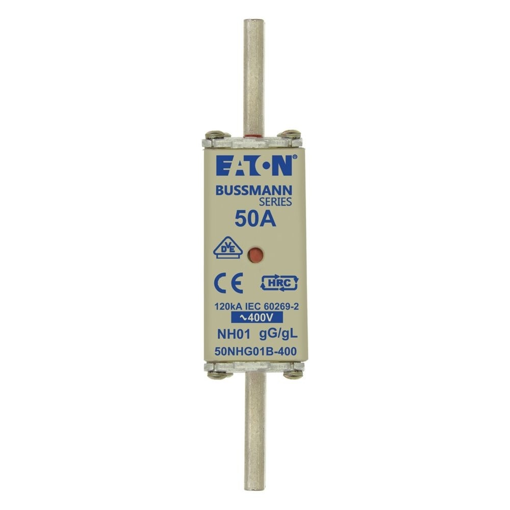 Eaton Sicherungseinsatz 50NHG01B-400 Typ BUSSMANN 50A 400V GG 01 50NHG01B-400