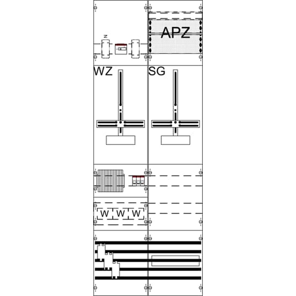 Striebel & John Komplettfeld 2CPX056127R9999 Typ WF29KK12
