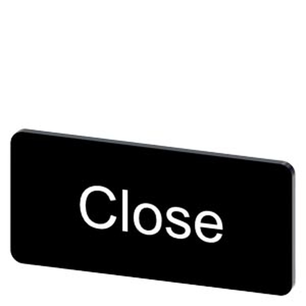 Siemens Bezeichnungsschild 3SU1900-0AC16-0DX0