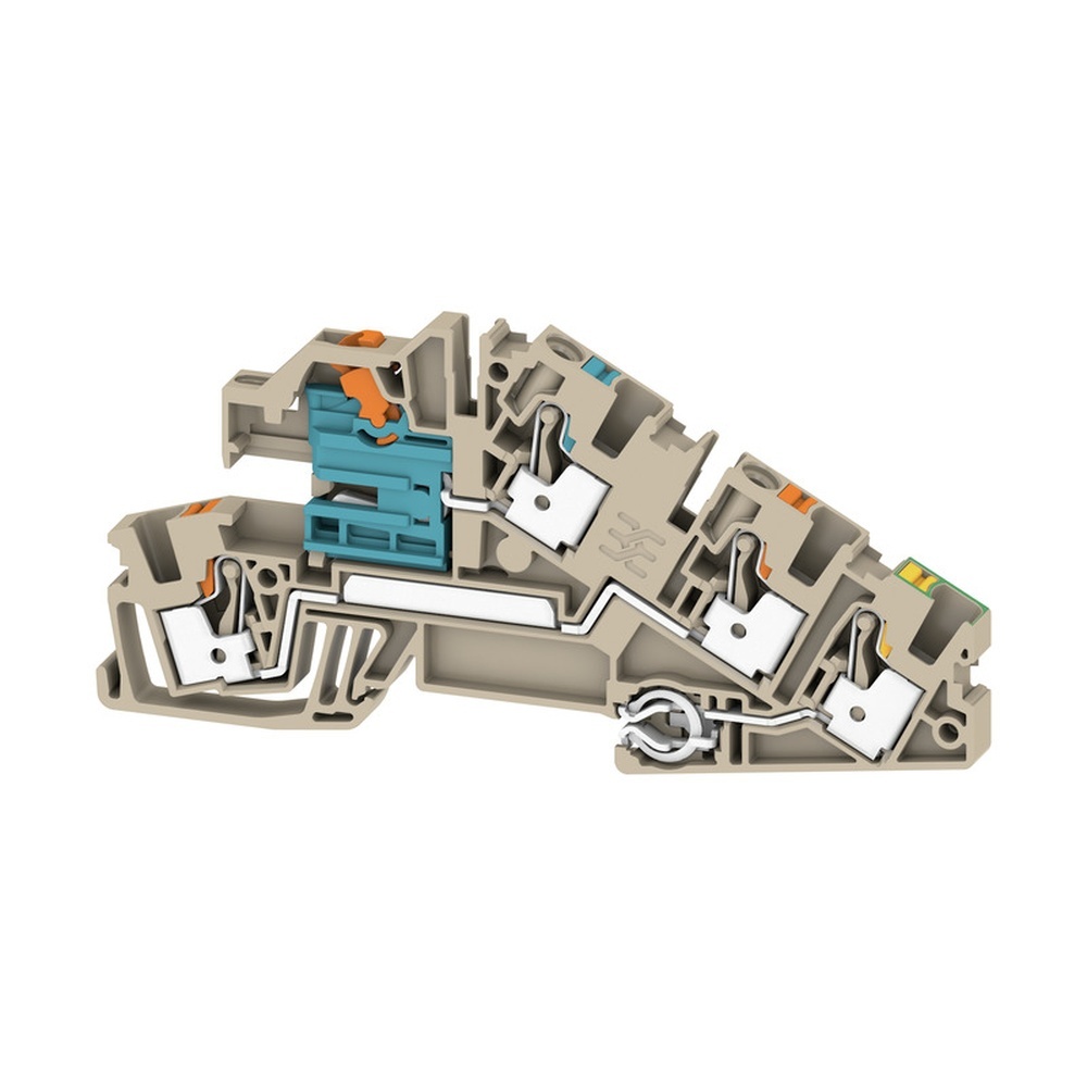 Weidmüller Installations Etagenklemme 2669100000 Typ AITB 4 BB NDT-L-PE