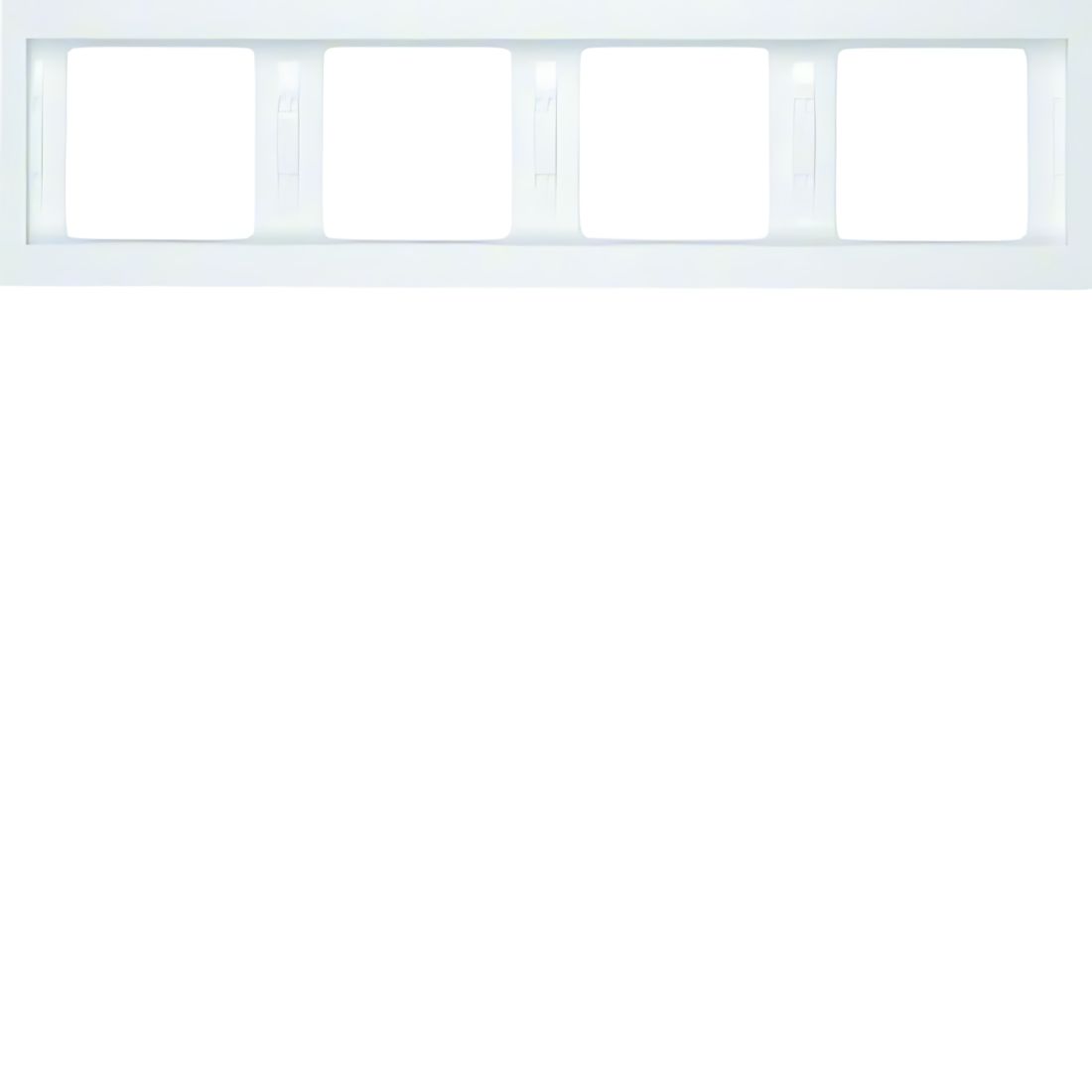 Berker 4fach Rahmen 13837009