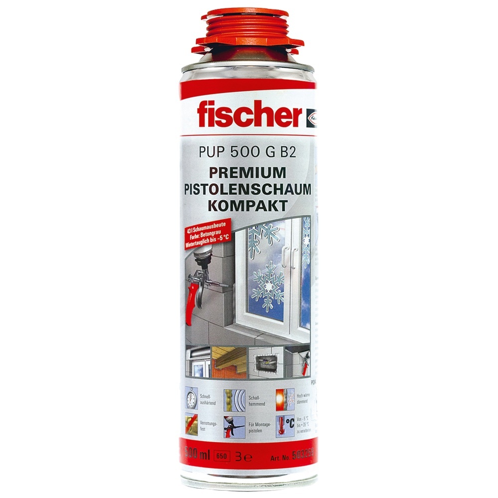 Fischer Pistolenschaum 503259 Typ PUP 500 G B2 (DE)