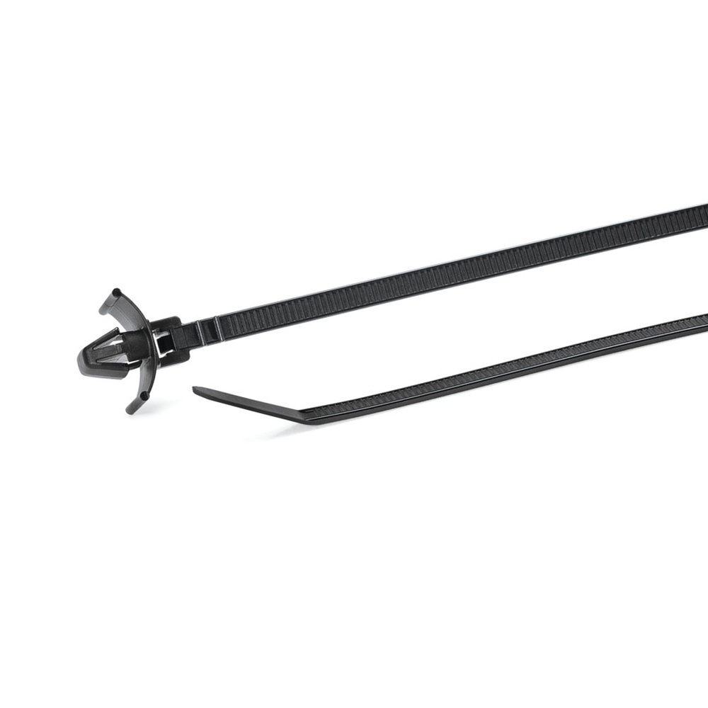 Hellermann Befestigungsbinder 150-48396 Typ T80RFT6X12-PA66-BK