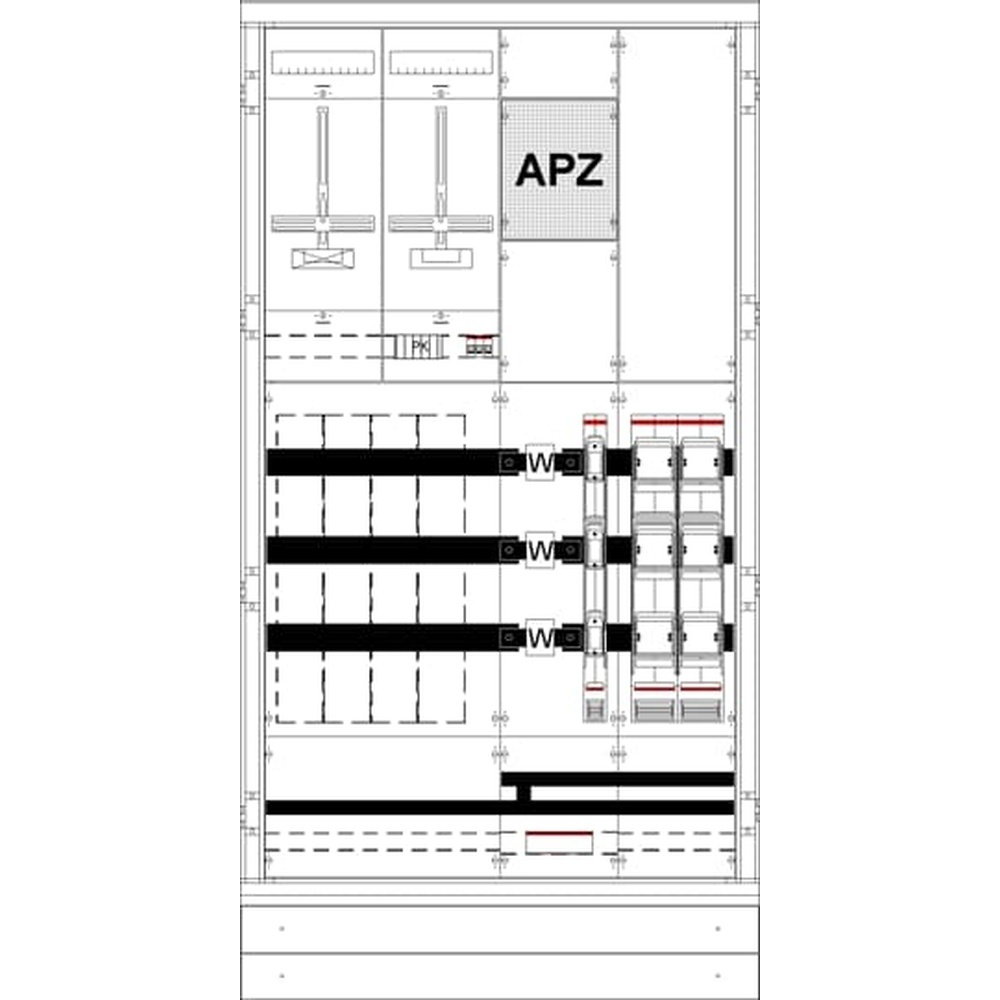 Striebel & John Wandlerschrank 2CPX032268R9999 Typ KS4220