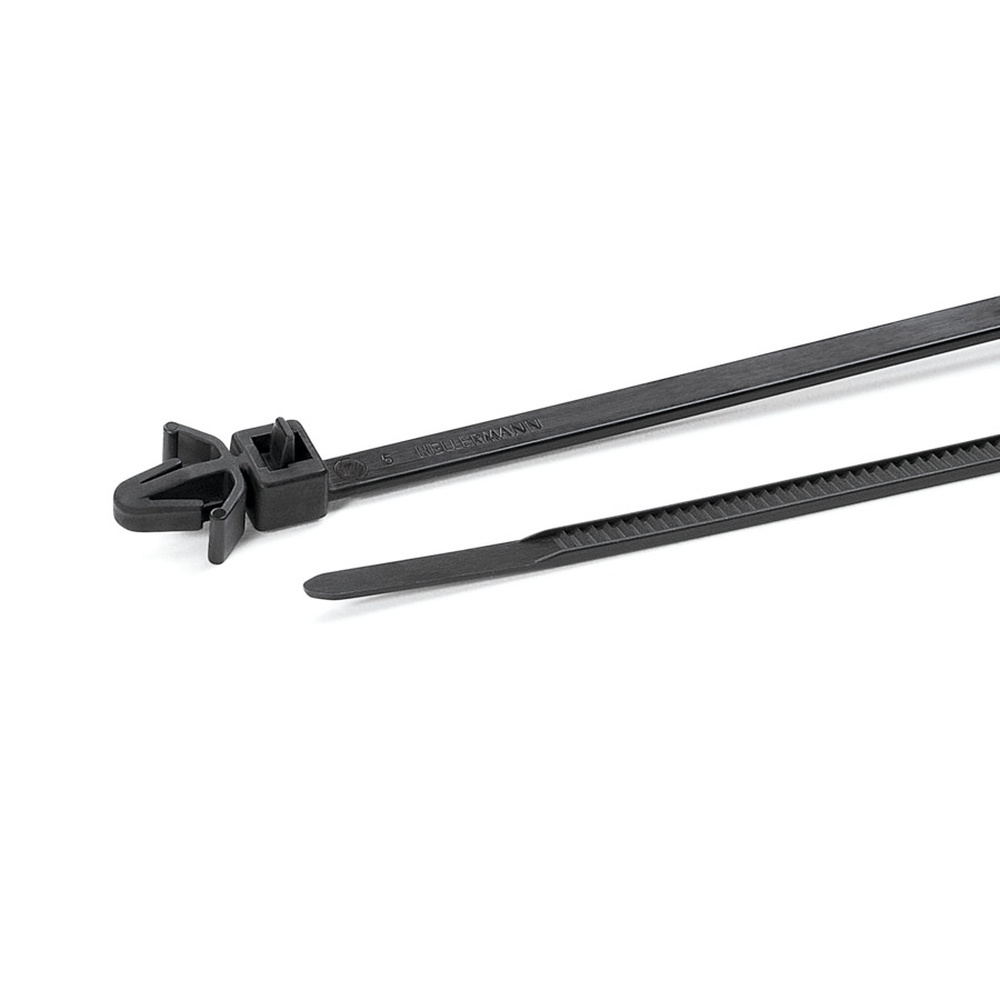 Hellermann Tyton Befestigungsbinder 115-06960 Typ RT50SFK-PA66-BK (1000)