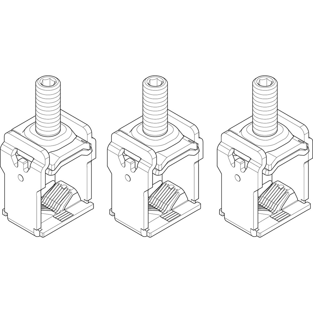 ABN Stahl Einlegeklemme XASEK912