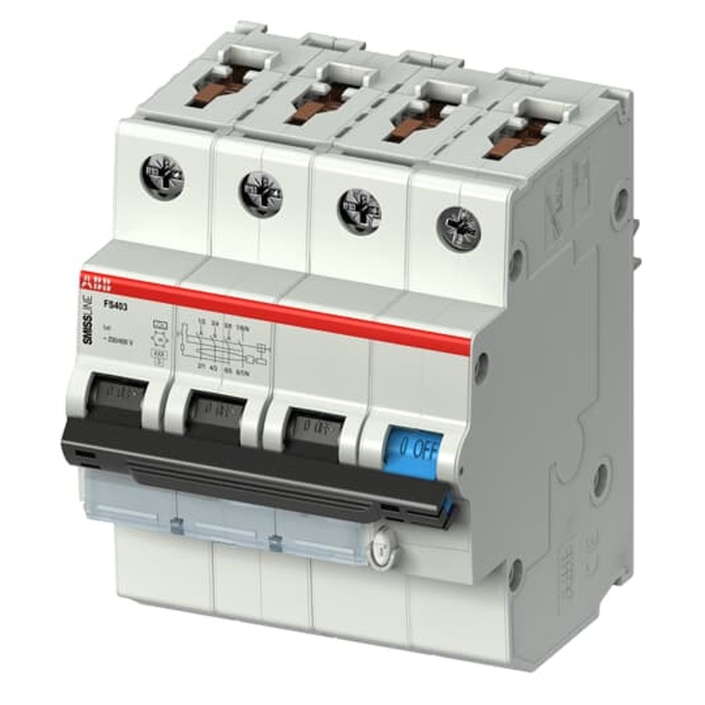 ABB Kombination FI Schalter Leitungsschutzschalter 2CCL564110E0164 Typ FS403M-C16/0.03