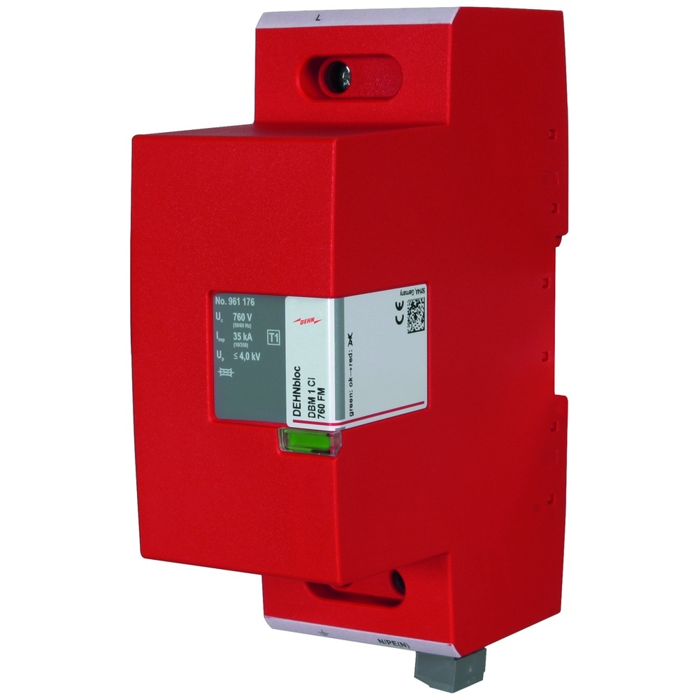 Dehn + Söhne Blitzstromableiter 961176 Typ DBM 1 CI 760 FM