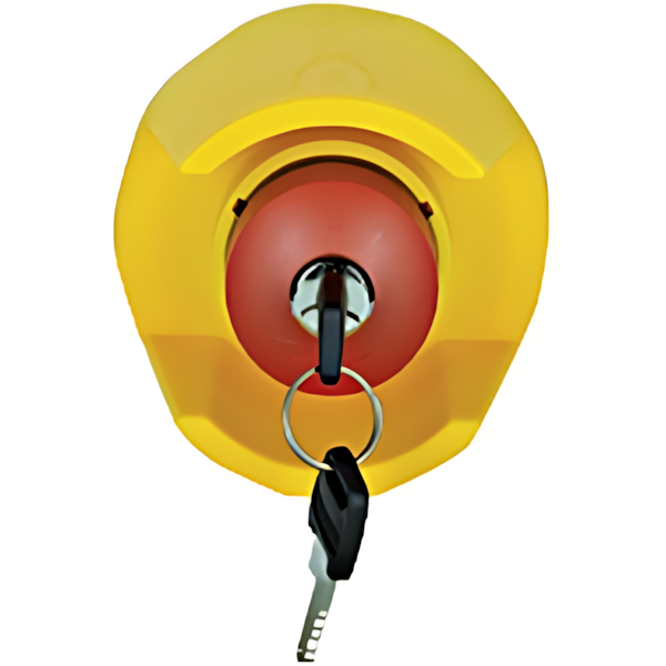 Pilz Not Halt Taster 400601 Typ PIT es5.12 key operator protect