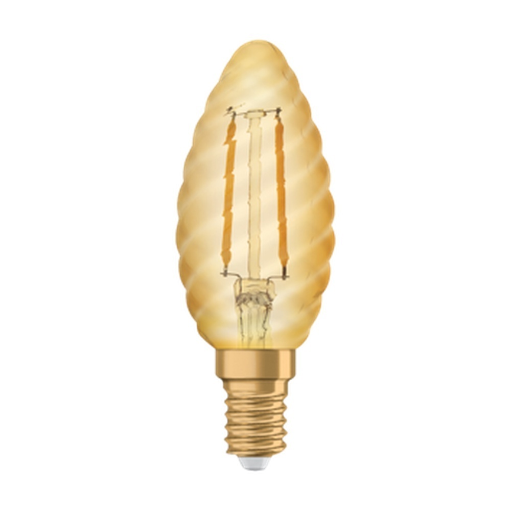 Radium LED Kerzenlampe 42819843 Typ RL-CW22 824/C/E14 FIL Gold