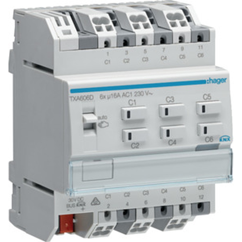 Hager Schalt Jalousieaktor TXA606D