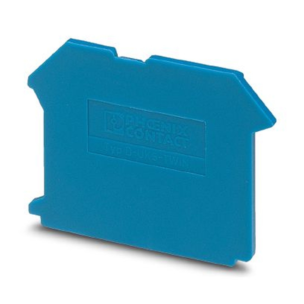 Phoenix Contact Abschlussdeckel 1923050 Typ D-UK 5-TWIN BU