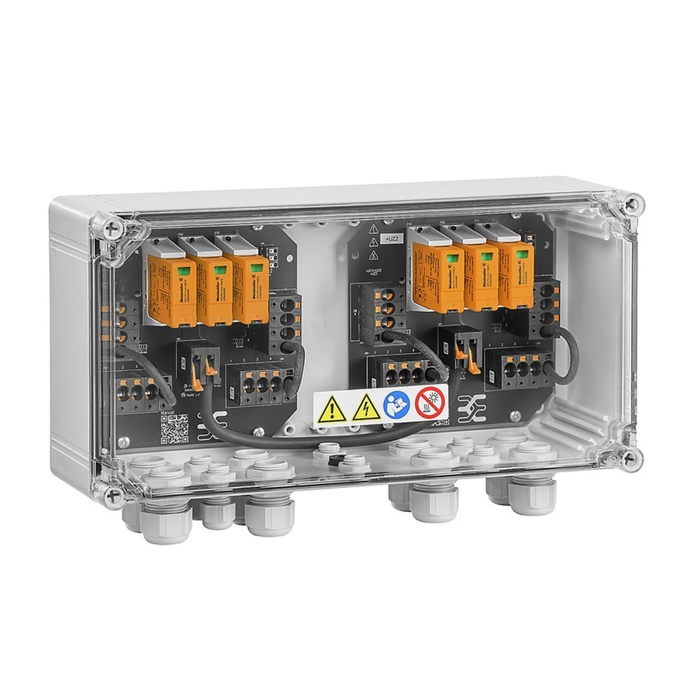 Weidmüller Generatoranschlusskasten 2890570000 Typ PVN DC 3I 3O 2MPP SPD1R CG 11