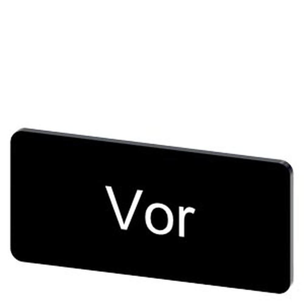 Siemens Bezeichnungsschild 3SU1900-0AC16-0AF0