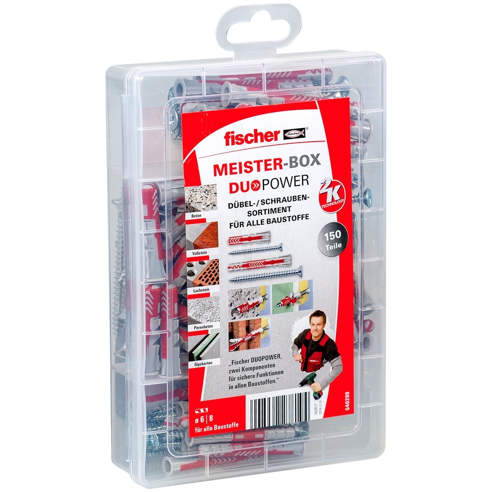 Fischer Meister Box 540299 Typ DuoPower kurz/lang