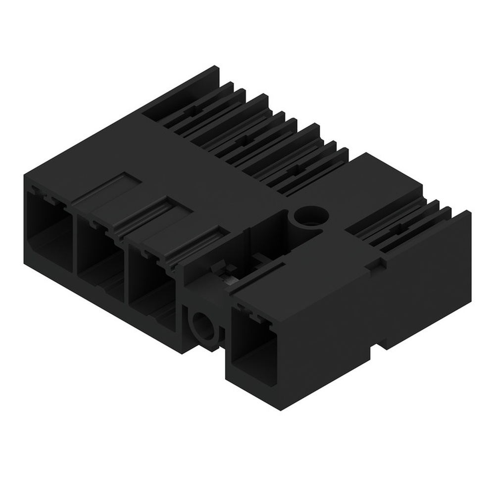 Weidmüller Leiterplattensteckverbinder 2546010000 Typ SV-SMT 7.62IT/04/90MSF4 2.6SN BK RL