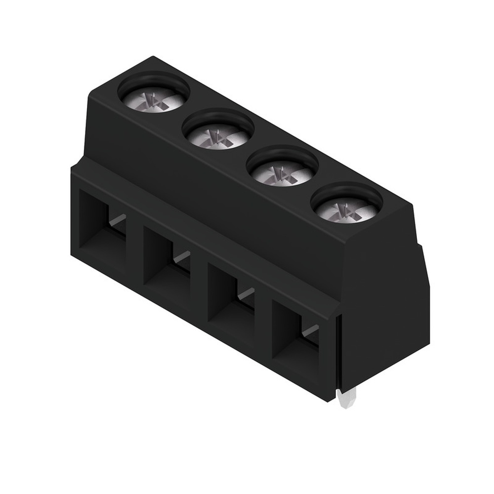 Weidmüller Leiterplattenklemme 1810870000 Typ LS 5.08/04/90 3.5SN BK BX