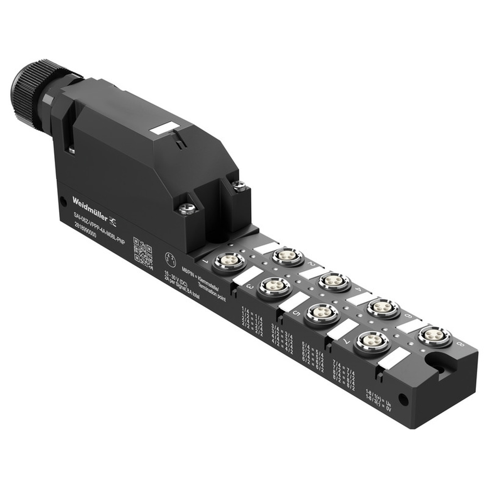 Weidmüller Passiver Sensor Aktor Verteiler 2818990000 Typ SAI-08Z-VPPP-4A-M08L-PNP