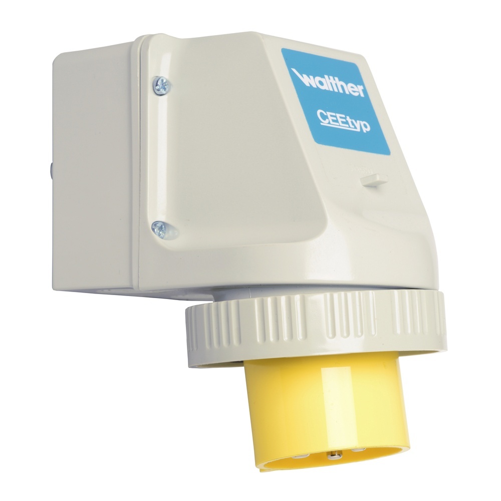 Walther-Werke Wasserdichter Wandgerätestecker 638304