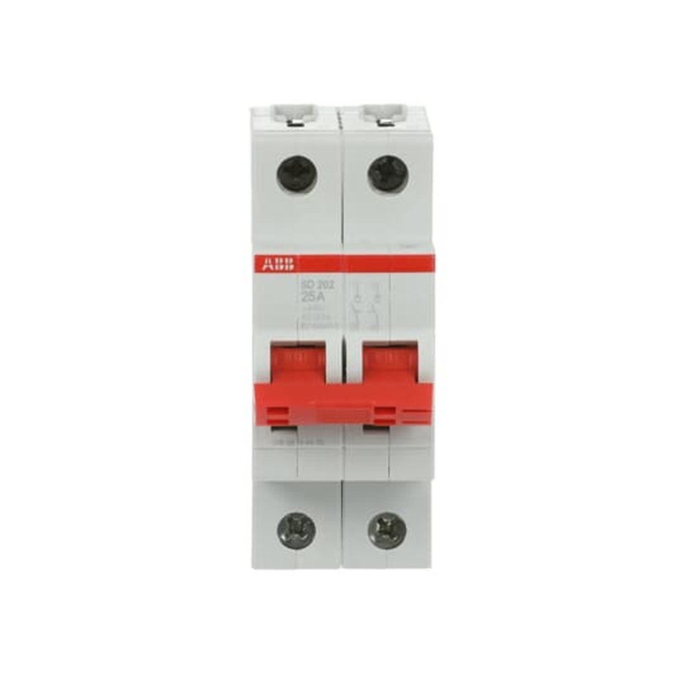ABB Schalter für Reiheneinbau 2CDD282101R0025 Typ SD202/25