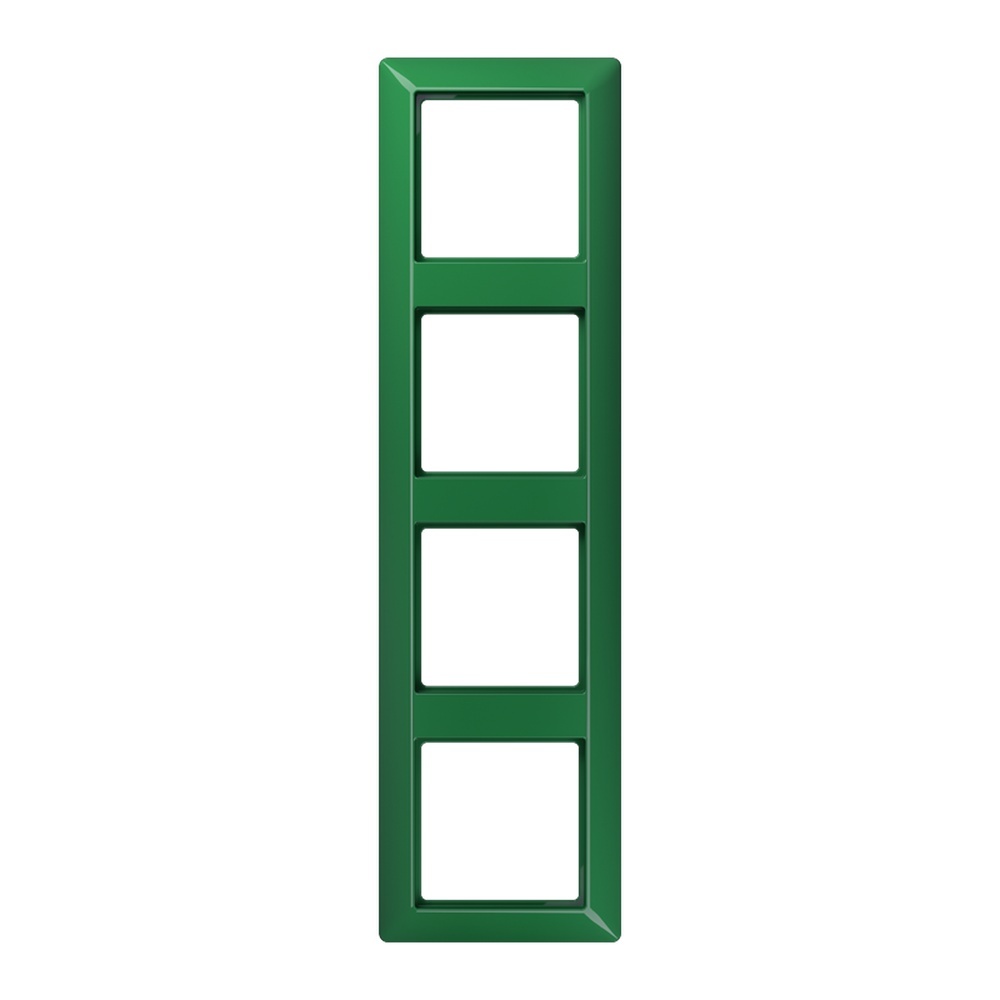 Jung Rahmen 4fach AS 584 BF GN