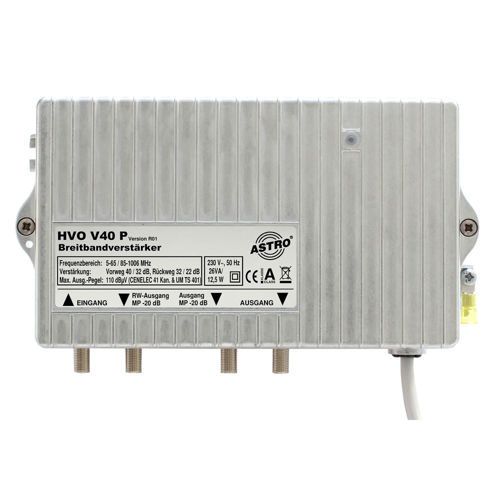 Astro Bit Breitbandverstärker 65MHz Rückweg 217400 Typ HVO V 40 P