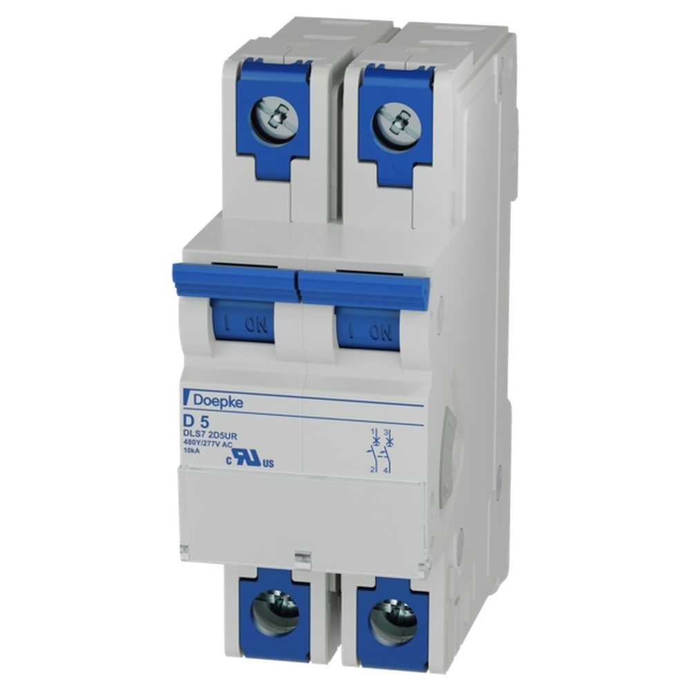 Doepke LS Schalter 2p D Char 09812212 Typ DLS 7 2D5UR