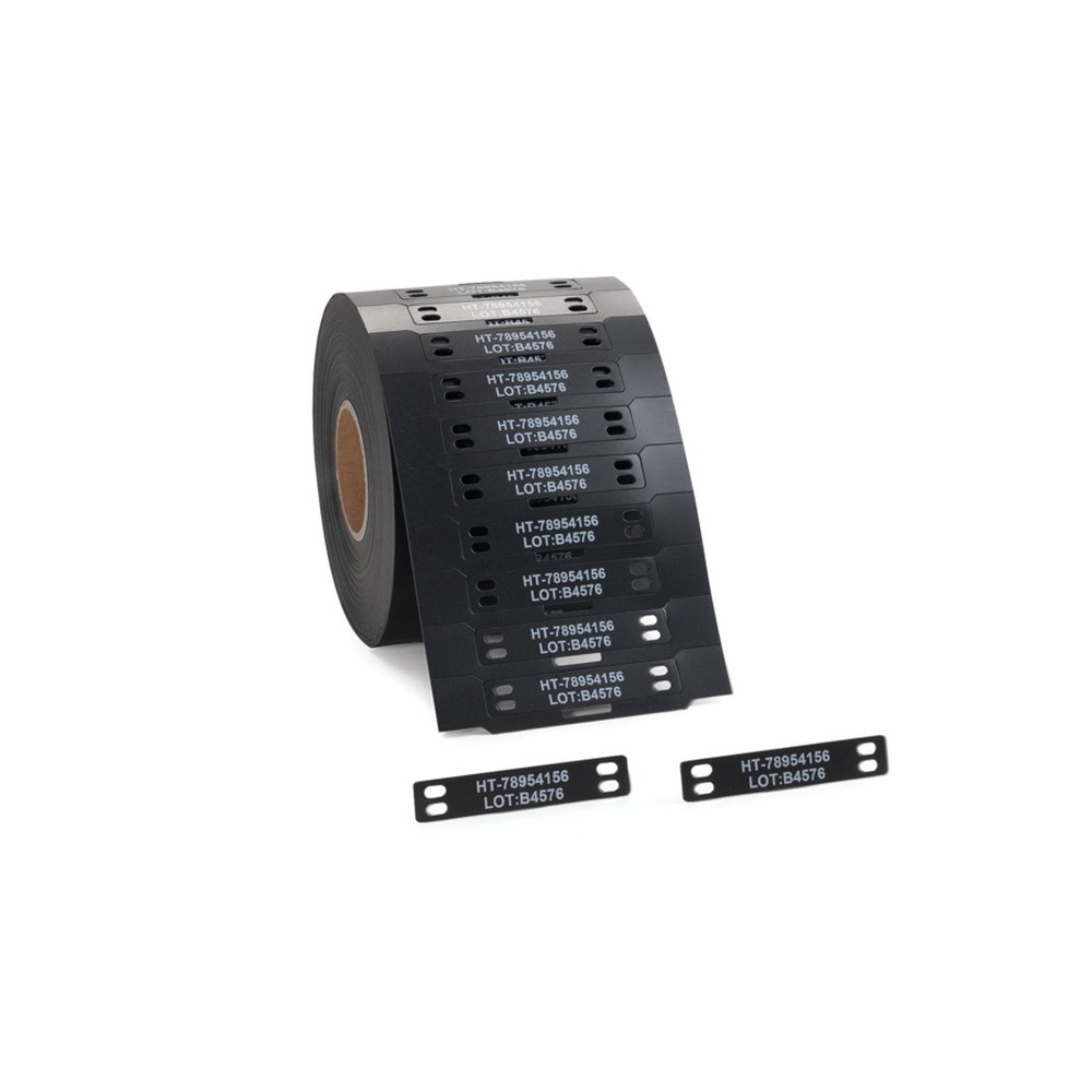 Hellermann Kennzeichnungsschild 556-80516 Typ TAGPU12X60-4-PUR-BK