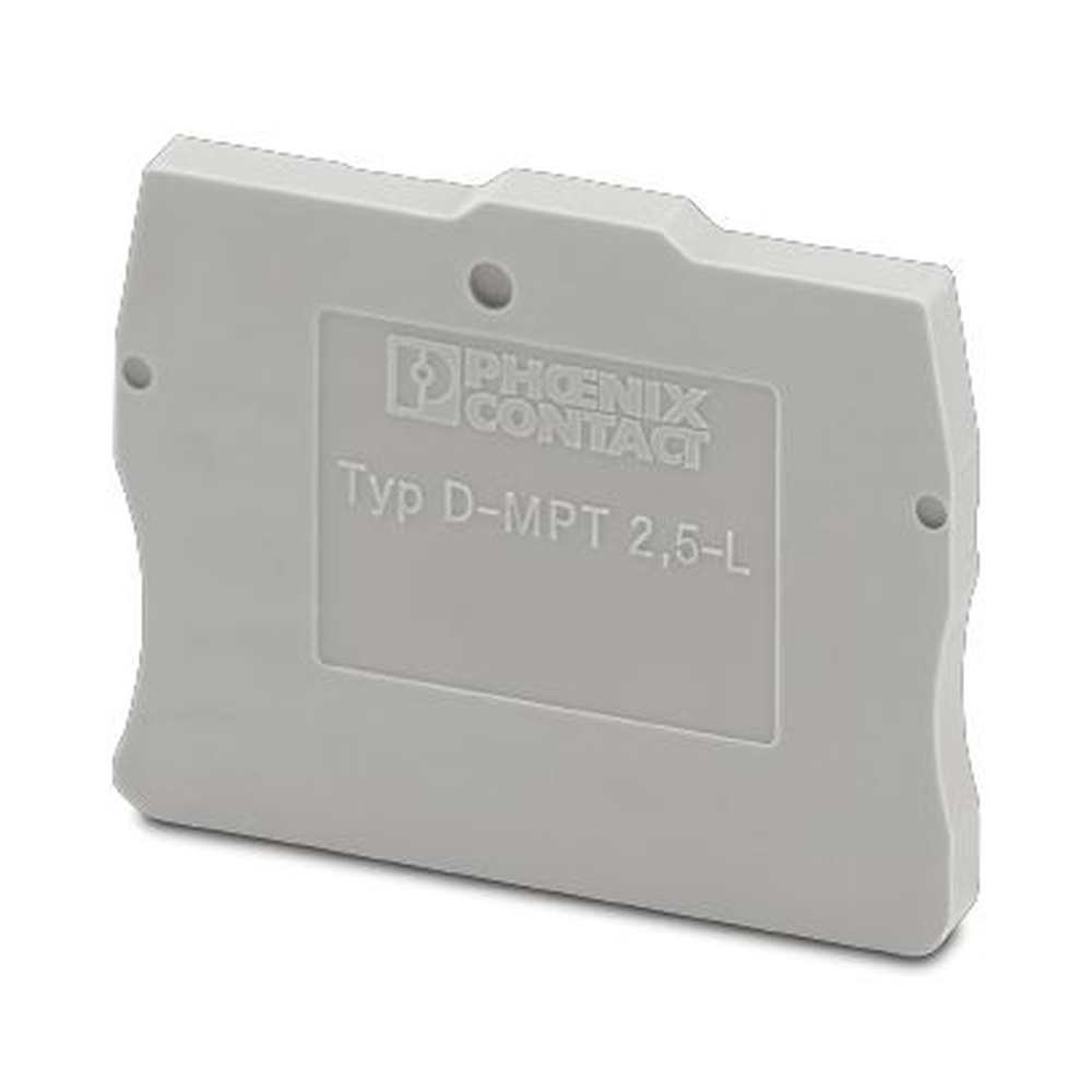 Phoenix Contact Abschlussdeckel 1075386 Typ D-MPT 2,5-L