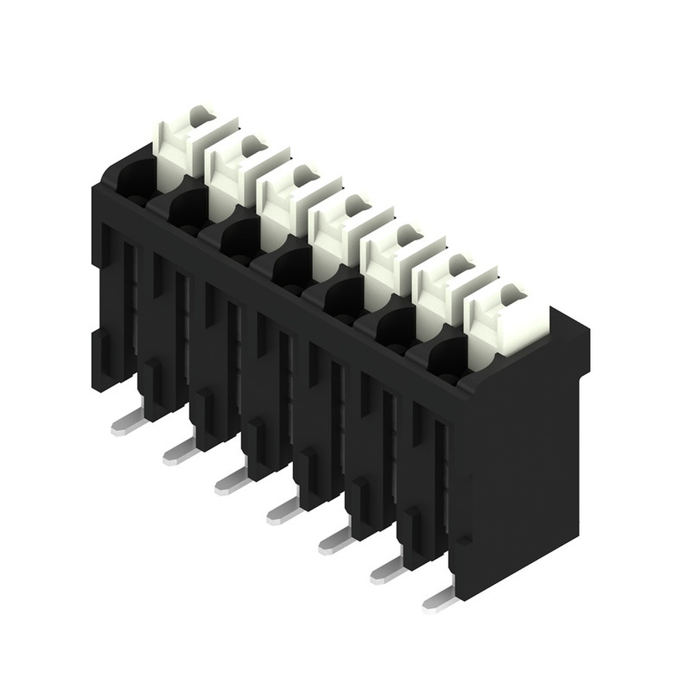 Weidmüller Leiterplattenklemme 1250420000 Typ LSF-SMD 3.50/07/180 SN BK RL