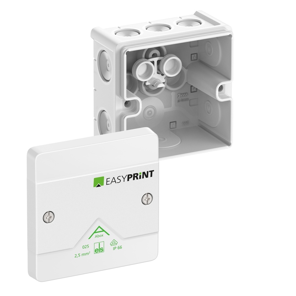 Spelsberg Abzweigkasten 802100EP Typ Abox 025-L/w EasyPrint