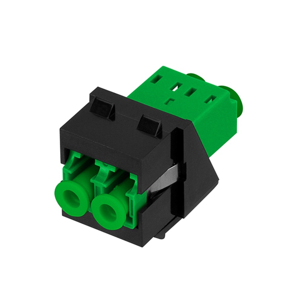 Rutenbeck Keystone Modul 228090400 Typ KMK-LC-D OS2 APC grün sw